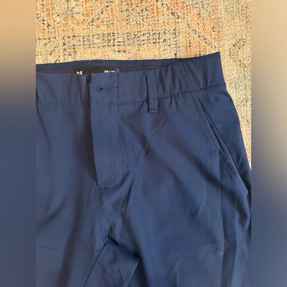 Men's Under Armour Drive Pants - Midnight Navy - 30/32 - Picture 5 of 9